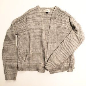 Open Front Knit Cardigan